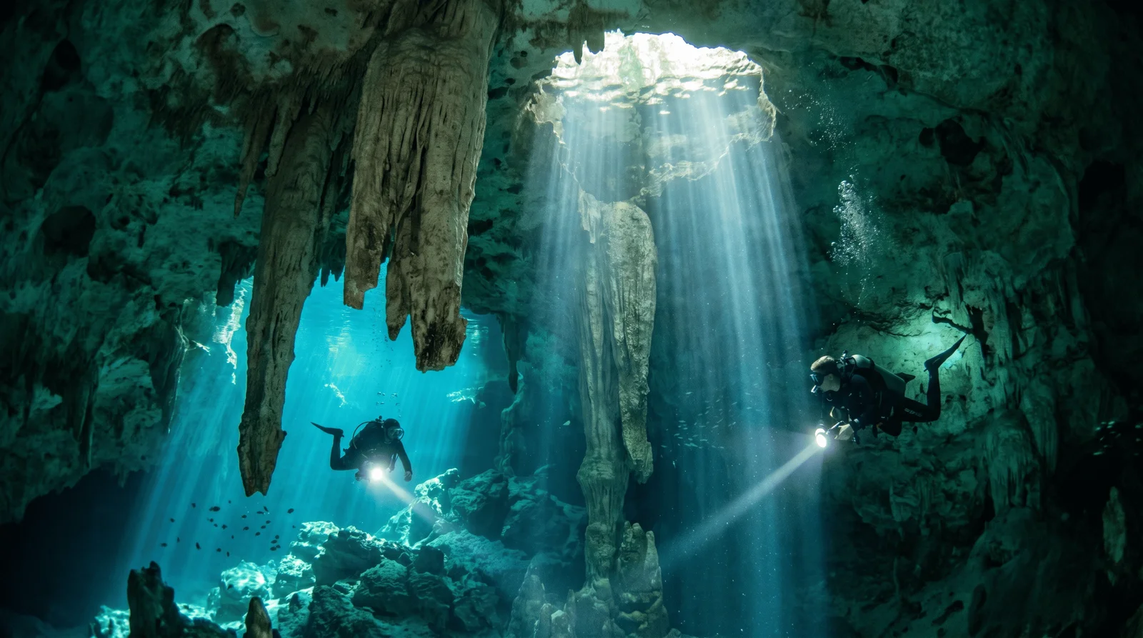 Cave Cenote & Yal-Kú Lagoon Express