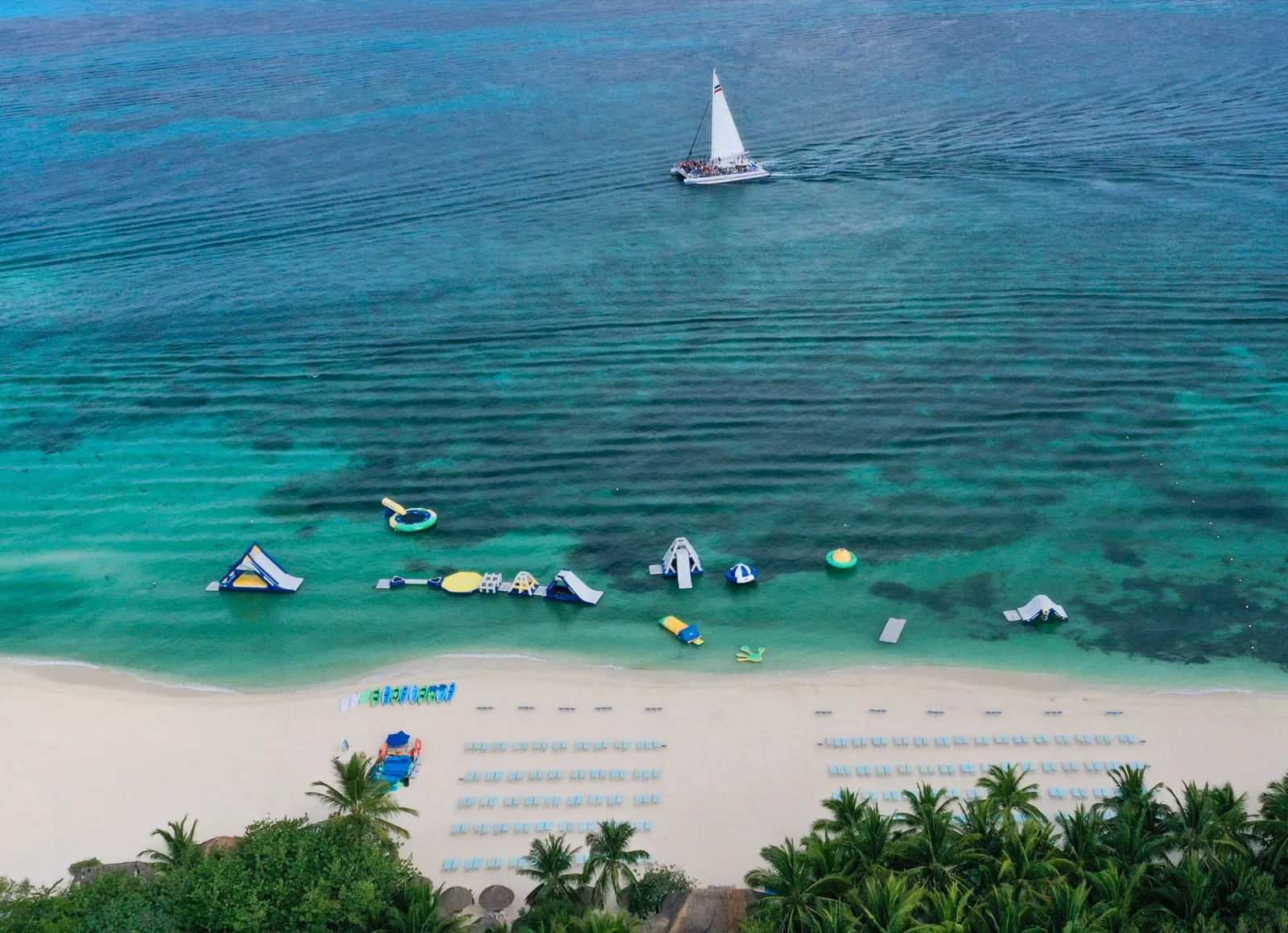 FURY Cozumel Catamaran — El Cielo, Palancar & Beach Party