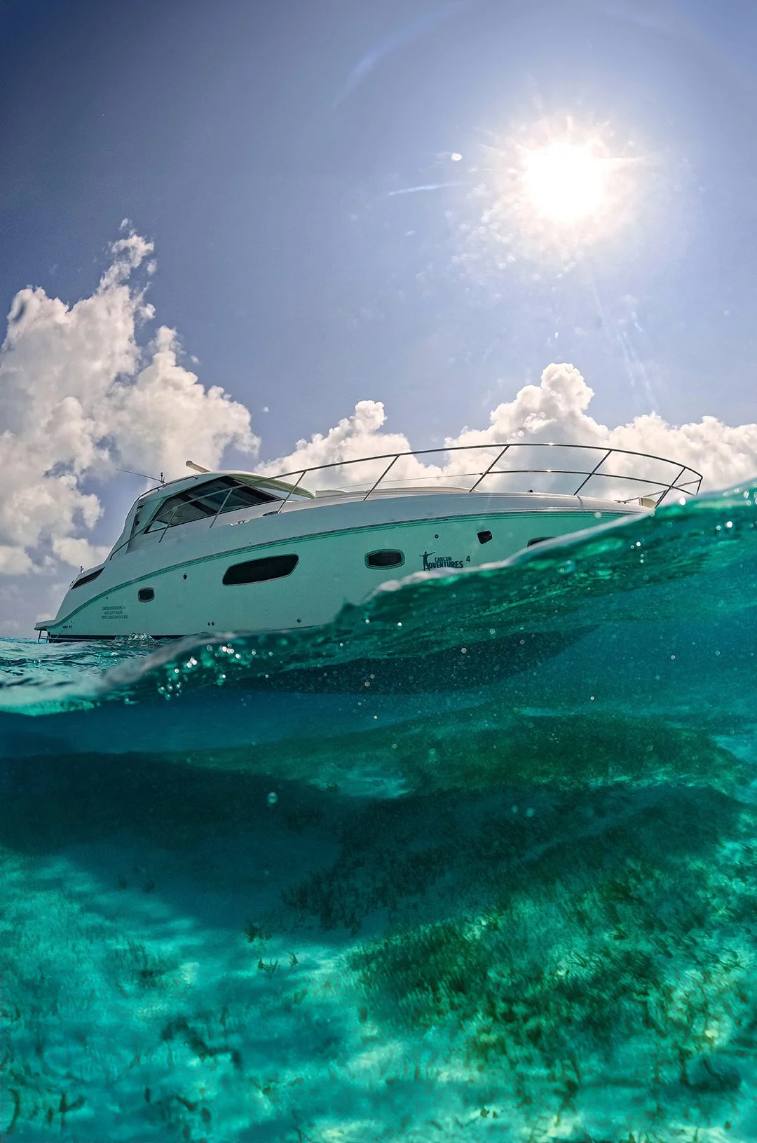 Experiencia de yate privado de lujo — Cancun